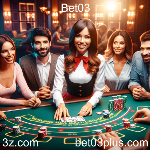 Experiência Imersiva nos Jogos Ao Vivo do Bet03